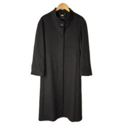 PIERRE BALMAIN カシミアコート カシミヤ100%  無地 02-1331 ブラウン レディース  SIZE M Bランク