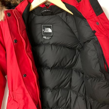  THE NORTH FACE ザノースフェイス ダウンジャケット TB5M / TN5M レッド SIZE S レディース