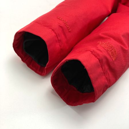  THE NORTH FACE ザノースフェイス ダウンジャケット TB5M / TN5M レッド SIZE S レディース