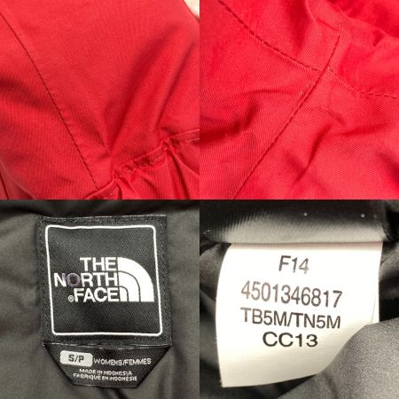  THE NORTH FACE ザノースフェイス ダウンジャケット TB5M / TN5M レッド SIZE S レディース