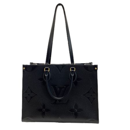  LOUIS VUITTON ルイヴィトン オンザゴーMM モノグラムジャイアント M45595 ノワール 2WAYバッグ