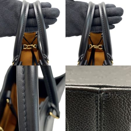  LOUIS VUITTON ルイヴィトン オンザゴーMM モノグラムジャイアント M45595 ノワール 2WAYバッグ
