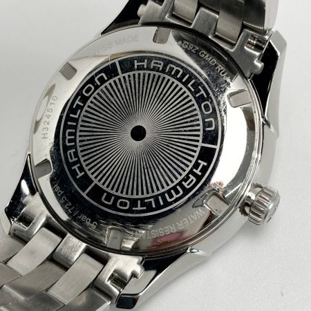  HAMILTON ハミルトン ジャズマスター ジェント H324510 ブラウン クォーツ メンズ 腕時計 箱・取説有