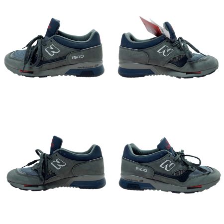  NEW BALANCE ニュー・バランス スニーカー U1500GRK グレー×ネイビー メンズ  SIZE 26.0cm