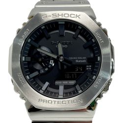 ☆☆ CASIO カシオ G-SHOCK フルメタル 2100シリーズ GM-B2100SD-1AJF 電波ソーラー メンズ 腕時計 箱・取説有 Bランク