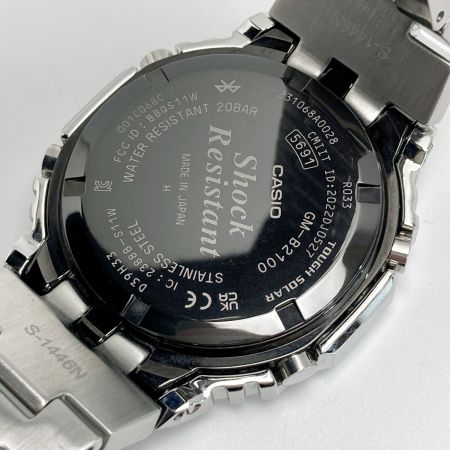  CASIO カシオ G-SHOCK フルメタル 2100シリーズ GM-B2100SD-1AJF 電波ソーラー メンズ 腕時計 箱・取説有