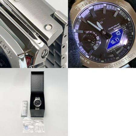  CASIO カシオ G-SHOCK フルメタル 2100シリーズ GM-B2100SD-1AJF 電波ソーラー メンズ 腕時計 箱・取説有