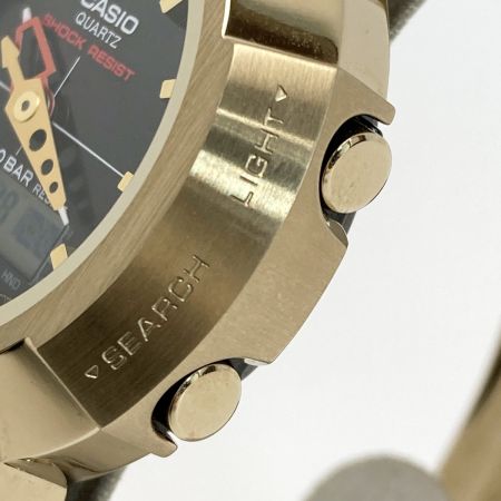  CASIO カシオ G-SHOCK フルメタル アナデジ AWM-500GD-9AJF 電波ソーラー メンズ 腕時計 箱・取説有