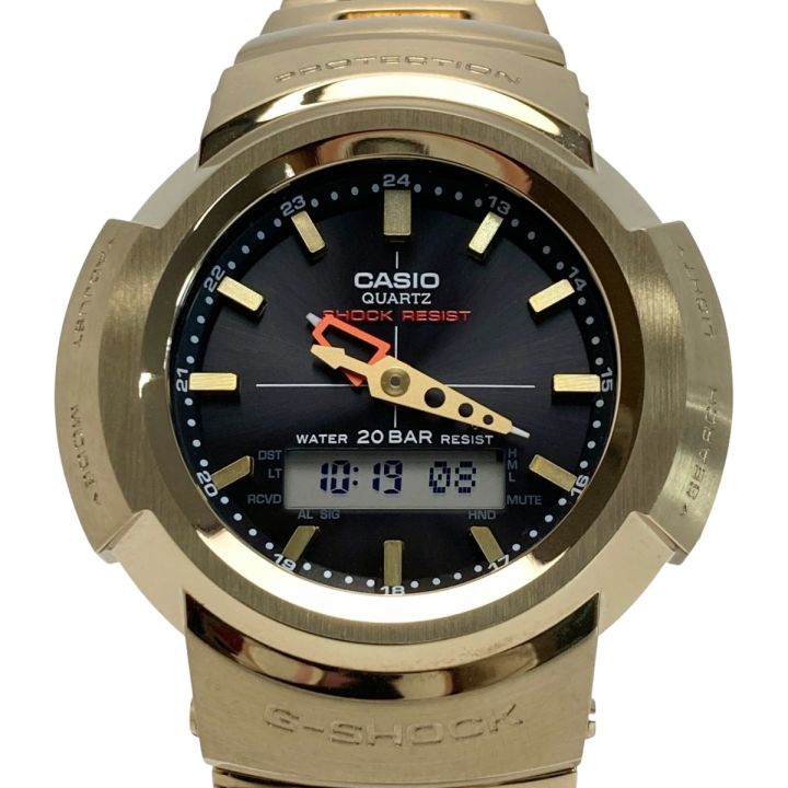 CASIO カシオ G-SHOCK フルメタル アナデジ AWM-500GD-9AJF 電波
