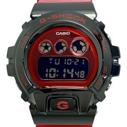 ☆☆ CASIO カシオ G-SHOCK クォーツ GM-6900B-4JF レッド デジタルウォッチ  Bランク