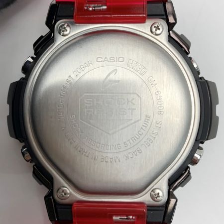 CASIO カシオ G-SHOCK クォーツ GM-6900B-4JF レッド デジタルウォッチ 