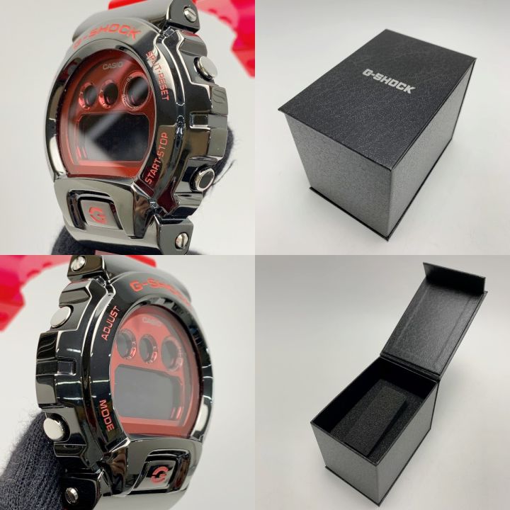 CASIO カシオ G-SHOCK クォーツ GM-6900B-4JF レッド デジタルウォッチ