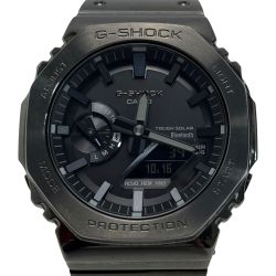 ☆☆ CASIO カシオ G-SHOCK フルメタル 2100シリーズ GM-B2100BD-1AJF 電波ソーラー メンズ 腕時計 箱・取説有 Bランク