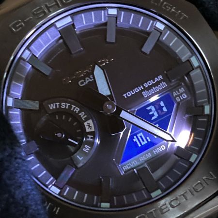  CASIO カシオ G-SHOCK フルメタル 2100シリーズ GM-B2100BD-1AJF 電波ソーラー メンズ 腕時計 箱・取説有