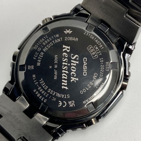  CASIO カシオ G-SHOCK フルメタル 2100シリーズ GM-B2100BD-1AJF 電波ソーラー メンズ 腕時計 箱・取説有