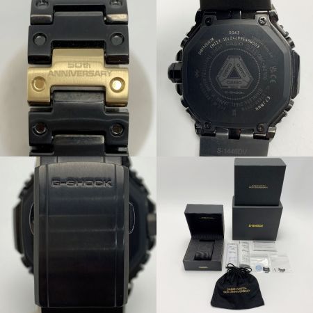  CASIO カシオ G-SHOCK ブルートゥース ステンレススチール  GMC-B2100ZE-1AJR ブラック 腕時計 50周年記念モデル 