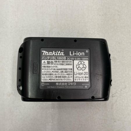  MAKITA マキタ バッテリー　18v　6.0Ah BL1860B