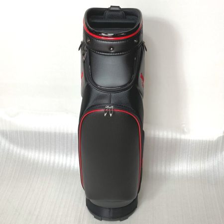 Bridgestone ブリヂストン キャディバッグ CBG422 ブラック×レッド 9型 5分割 軽量ベーシックモデル