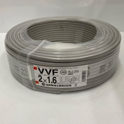 ☆☆ 協和電線 電材 VVFケーブル 2芯×1.6ｍｍ 長さ100ｍ 2024年(令和6年)06月製造 未使用品 Sランク