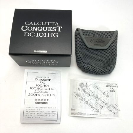  SHIMANO シマノ 20 カルカッタコンクエスト DC 101HG 04086 ベイトリール 箱付き