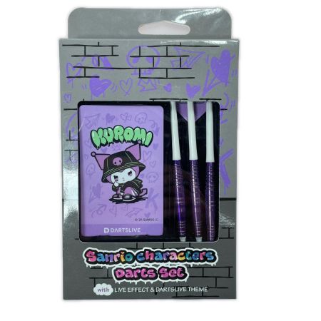   Sanrio characters ダーツセット with DARTSLIVE CARD【Solid&Cool】 クロミ 未開封