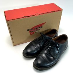 ☆☆ RED WING レッドウィング ポストマン オックスフォード シューズ ﾎﾟｽﾄﾏﾝ 101 ブラック SIZE 26.5cm US 8.5 箱付き Cランク