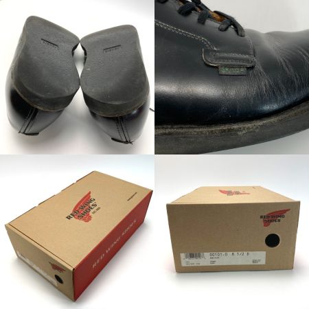  RED WING レッドウィング ポストマン オックスフォード シューズ ﾎﾟｽﾄﾏﾝ 101 ブラック SIZE 26.5cm US 8.5 箱付き