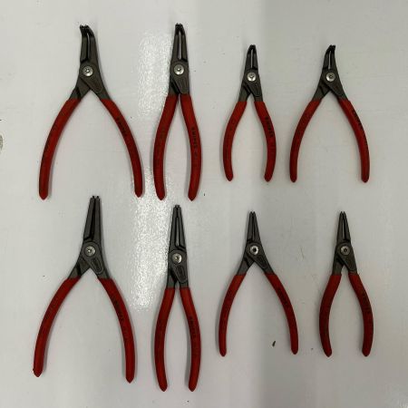  KNIPEX クニペックス ｽﾅｯﾌﾟﾘﾝｸﾞﾌﾟﾗｲﾔー　8本組