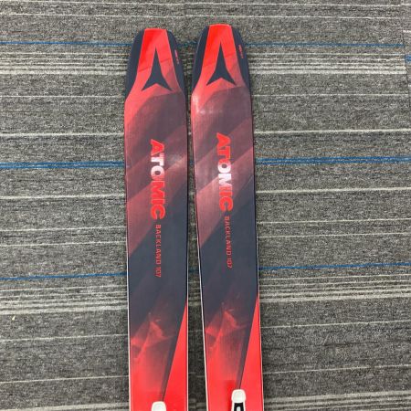 ATOMIC アトミック スキー ATOMIC BACKLAND 107 182cm レッド×ブラック  テックビンディング：DIAMIR VIPEC 12 レッド×ブラック