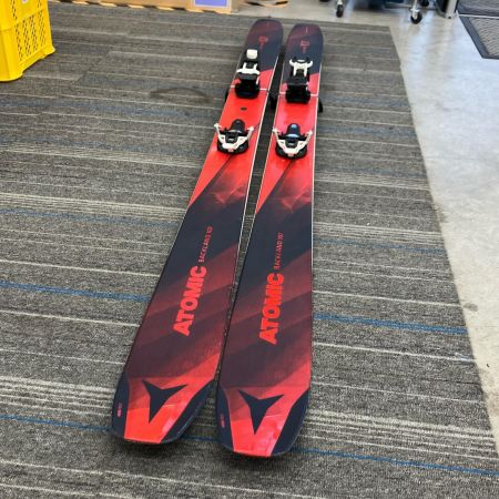 ATOMIC アトミック スキー ATOMIC BACKLAND 107 182cm レッド×ブラック  テックビンディング：DIAMIR VIPEC 12 レッド×ブラック