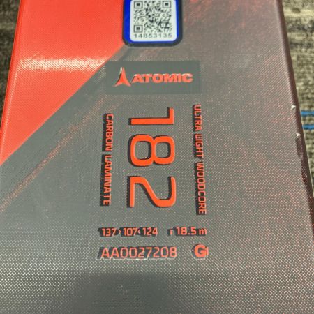 ATOMIC アトミック スキー ATOMIC BACKLAND 107 182cm レッド×ブラック  テックビンディング：DIAMIR VIPEC 12 レッド×ブラック
