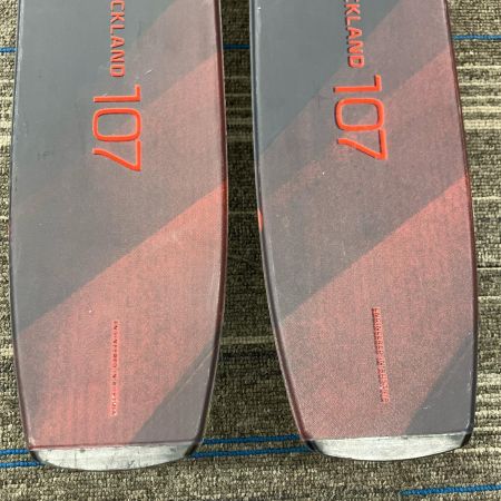 ATOMIC アトミック スキー ATOMIC BACKLAND 107 182cm レッド×ブラック  テックビンディング：DIAMIR VIPEC 12 レッド×ブラック