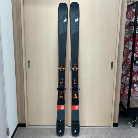 K2 ケーツー スキー（ビンディング付き） ブラック×シルバー