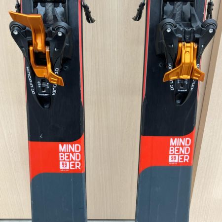 K2 ケーツー スキー（ビンディング付き） ブラック×シルバー