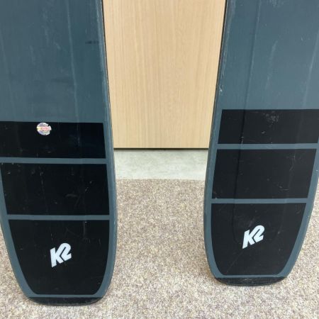 K2 ケーツー スキー（ビンディング付き） ブラック×シルバー