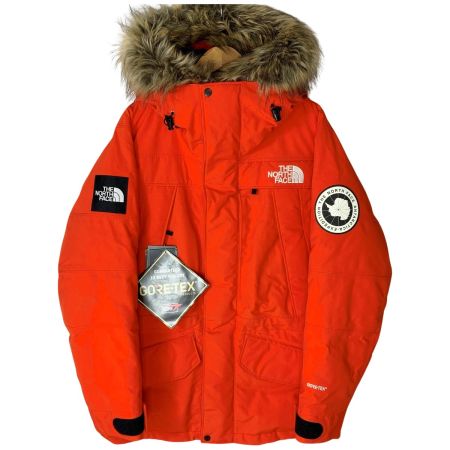  THE NORTH FACE ザノースフェイス アンタークティカパーカ GORE-TEX ダウン nd91807 ファイアリーレッド SIZE L 