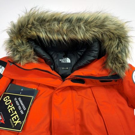  THE NORTH FACE ザノースフェイス アンタークティカパーカ GORE-TEX ダウン nd91807 ファイアリーレッド SIZE L 