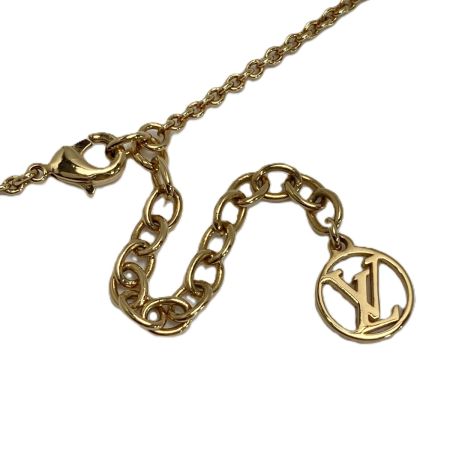  LOUIS VUITTON ルイヴィトン エセンシャルV ネックレス M00857 ゴールド GP 箱・布袋有