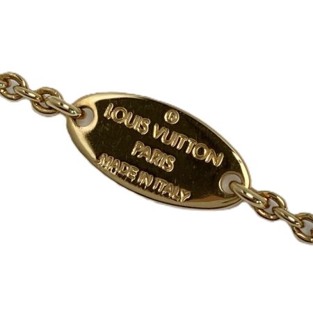  LOUIS VUITTON ルイヴィトン エセンシャルV ネックレス M00857 ゴールド GP 箱・布袋有