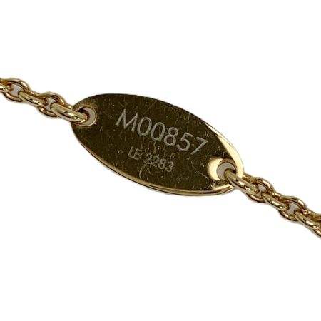  LOUIS VUITTON ルイヴィトン エセンシャルV ネックレス M00857 ゴールド GP 箱・布袋有