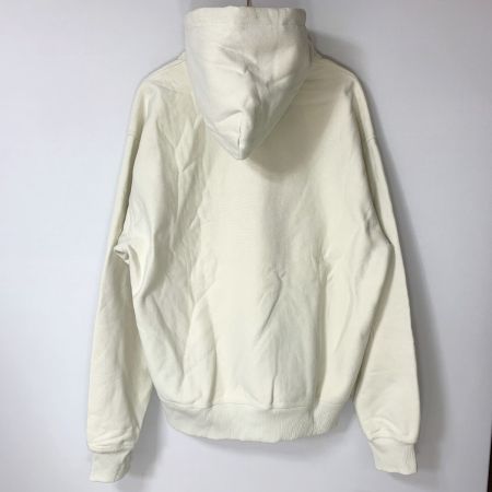  stussy ステューシー パーカー STOCK LOGO アイボリー SIZE XL