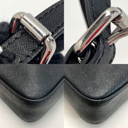  Vivienne Westwood ヴィヴィアン・ウエストウッド SAFFIANO CAMERA BAG カメラバッグ ブラック ショルダーバッグ