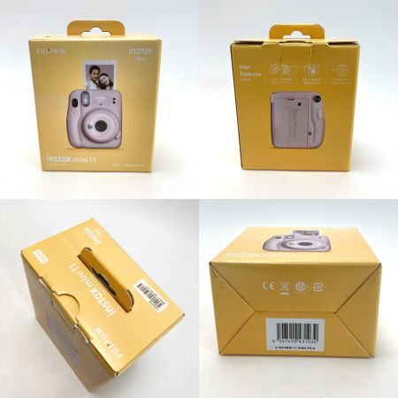  FUJIFILM フジフィルム instax mini11 チェキ 箱付き インスタントカメラ MINI 11 BP PH JP ピンク