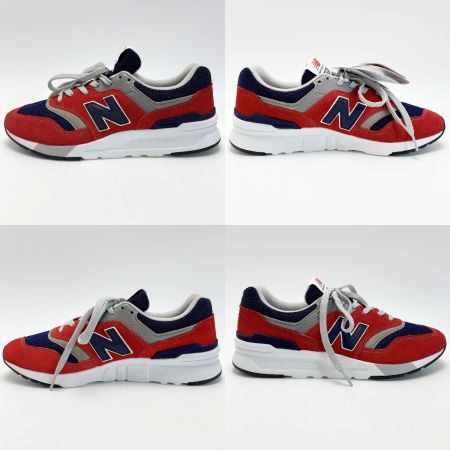  NEW BALANCE ニュー・バランス ローカットスニーカー CM997HBJ レッド SIZE 26cm メンズ