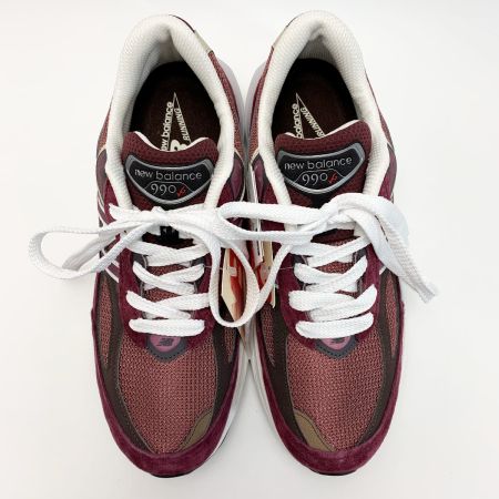  NEW BALANCE ニュー・バランス ローカットスニーカー U990BT6 ボルドー SIZE 26.5cm  メンズ