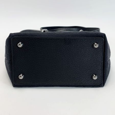  GUCCI グッチ トートバッグ GG キャンバス×レザー 12840 ブラック レディース