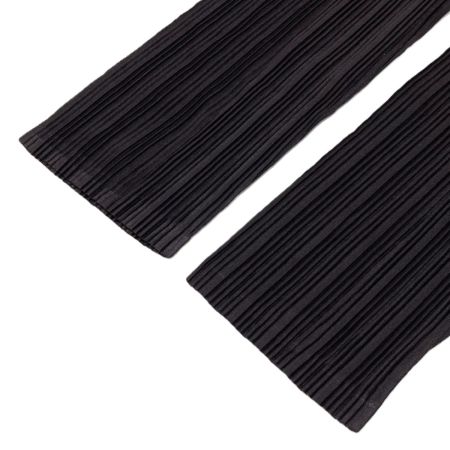  ISSEY MIYAKE イッセイミヤケ PLEATS PLEASE ハイネックカットソー タートルネック PP93-FK354 ブラウン系 サイズ 3 レディース