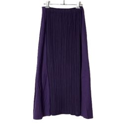 ☆☆ ISSEY MIYAKE イッセイミヤケ PLEATS PLEASE プリーツスカート PP43-JG695 パープル サイズ 2 レディース Bランク