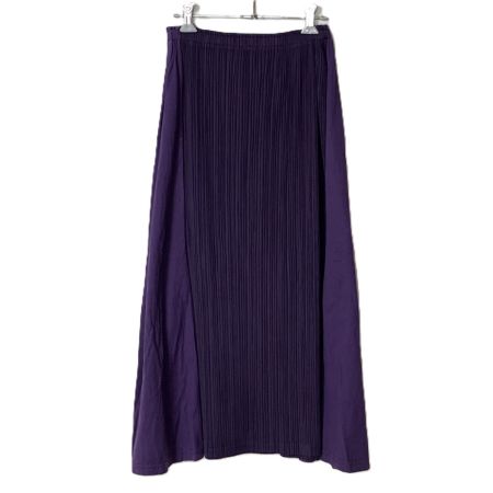  ISSEY MIYAKE イッセイミヤケ PLEATS PLEASE プリーツスカート PP43-JG695 パープル サイズ 2 レディース