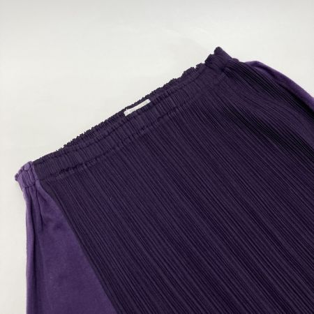  ISSEY MIYAKE イッセイミヤケ PLEATS PLEASE プリーツスカート PP43-JG695 パープル サイズ 2 レディース